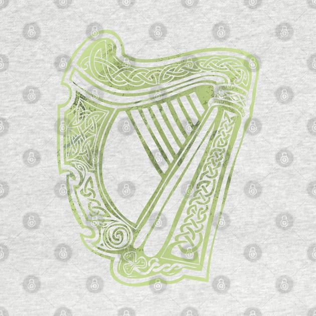 Celtic Harp by celtichammerclub